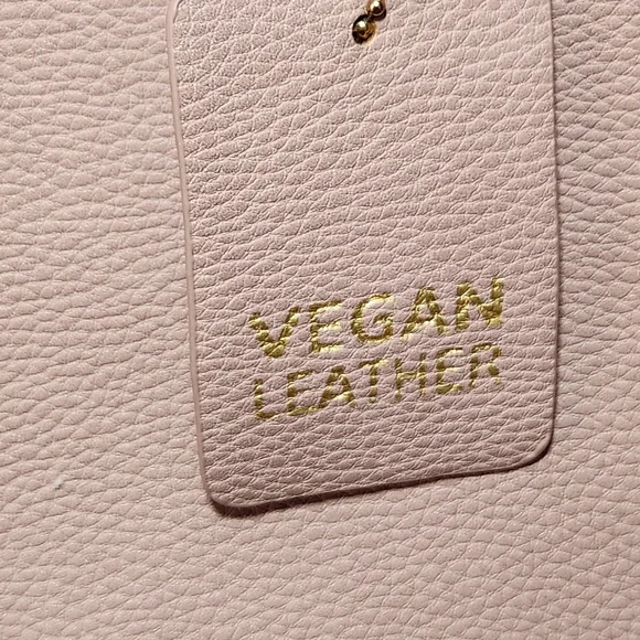 Miztique Purplish Pink Vegan Leather Convertible Crossbody Satchel Bag Purse - Picture 3 of 11